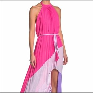 One One Six Pleated Belt Dress